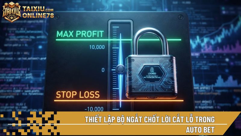 Luôn cài đặt giới hạn Chốt lời và Cắt lỗ trước khi bấm nút khởi động Auto Bet
