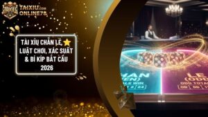tai xiu chan le - Tài Xỉu Chẵn Lẻ: Luật Chơi, Xác Suất Toán Học & Bí Kíp Soi Cầu 2026