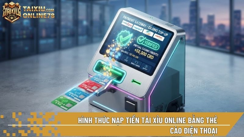 Nạp tiền bằng thẻ cào mang lại sự ẩn danh tuyệt đối và dễ dàng kiểm soát dòng vốn nhỏ